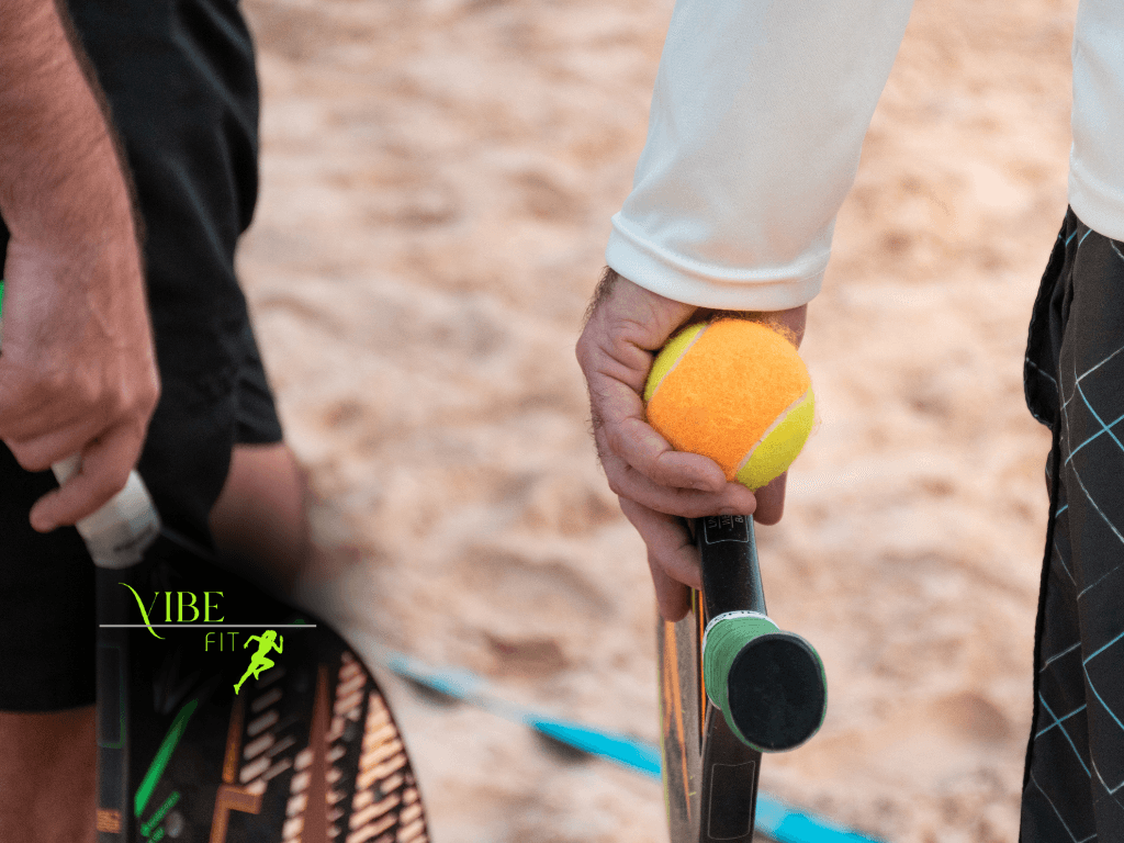 equipamentos de beach tennis