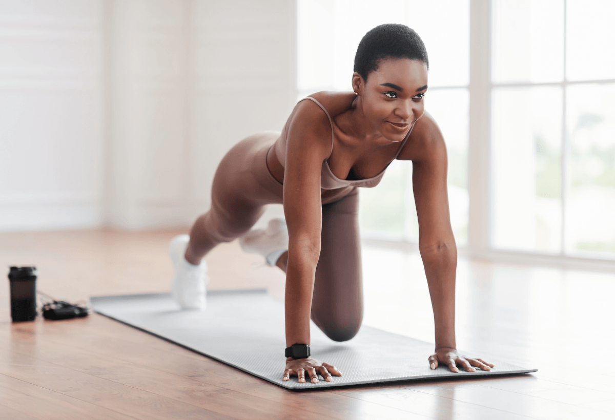 exercícios para perder barriga na academia, escalador cruzado